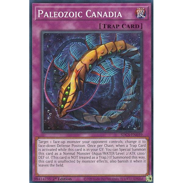 遊戯王 SDCS-EN039 バージェストマ・カナディア  Paleozoic Canadia (英...