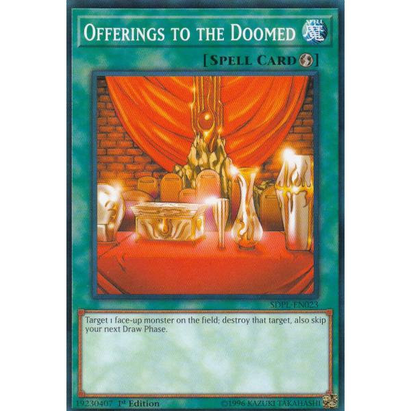 遊戯王 SDPL-EN023 死者への供物 Offerings to the Doomed (英語版...
