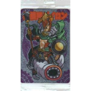 神羅万象チョコ 魔怒 007 紅鱗星パイロン (シルバーカード) マッドボーイシティ 逃亡編