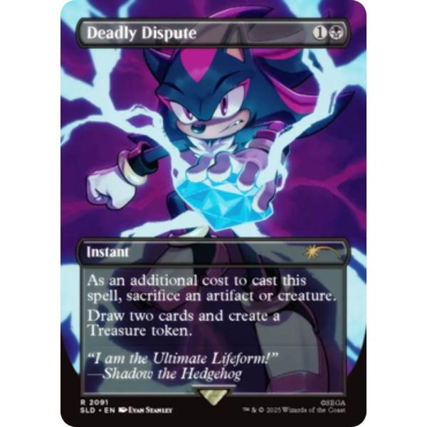 【ボーダーレス版】マジックザギャザリング SLD EN 2091 命取りの論争 (日本語版 レア) ...