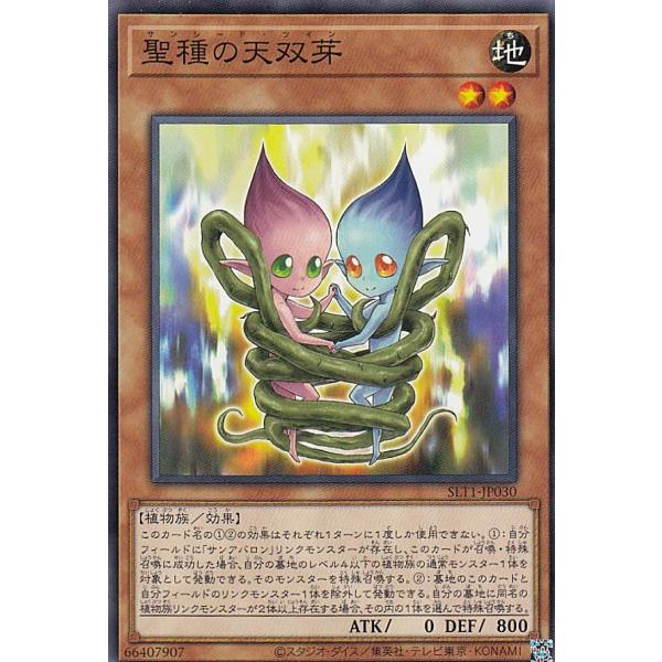 遊戯王 SLT1-JP030 聖種の天双芽 (日本語版 ノーマル) - セレクション - SELEC...