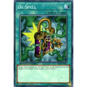 遊戯王 SBLS-EN037 魔法除去 De-Spell (英語版 1st Edition ノーマル...