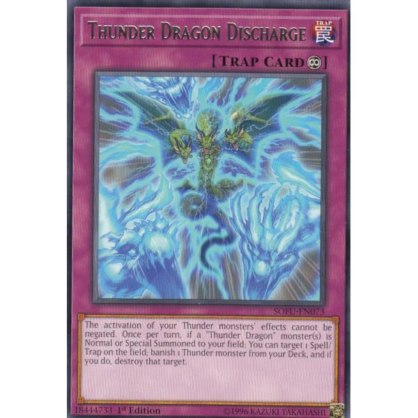 【Unlimited】遊戯王 SOFU-EN073 雷龍放電 Thunder Dragon Disc...