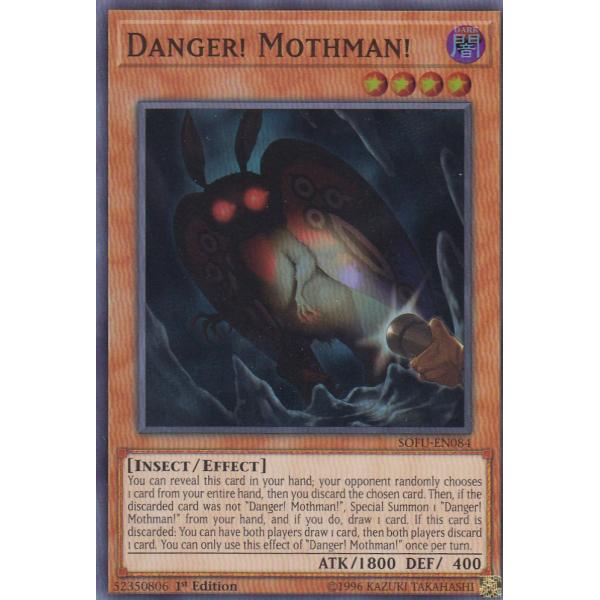 遊戯王 SOFU-EN084 Danger! Mothman! (英語版 1st Edition ス...