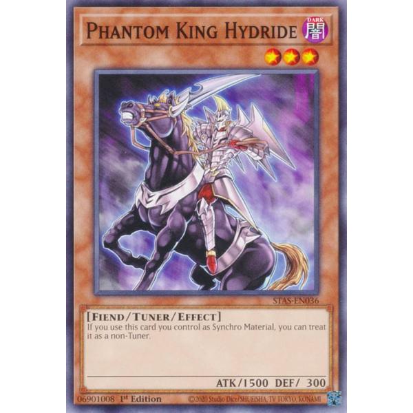 遊戯王 STAS-EN036 幻影王 ハイド・ライド Phantom King Hydride (英...