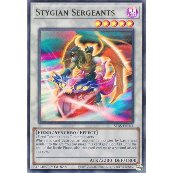遊戯王 STAS-EN041 ヘル・ツイン・コップ Stygian Sergeants (英語版 1...
