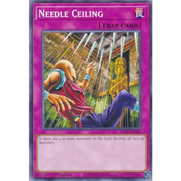 遊戯王 STAX-EN026 つり天井 Needle Ceiling (英語版 1st Editio...