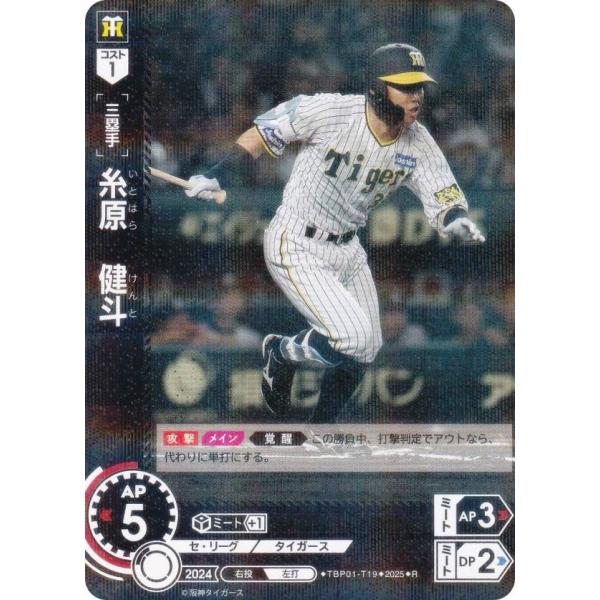 ドリームオーダー TBP01-T19 糸原　健斗 阪神タイガース (R レア) プロ野球カードゲーム...