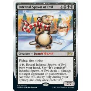 マジックザギャザリング MTG UND EN 038 Infernal Spawn of Evil ...