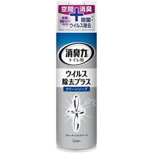 LK35 エステー トイレの消臭力 ウイルス除去スプレー 消臭芳香剤 トイレ クリーンソープ 280mlNP｜lead