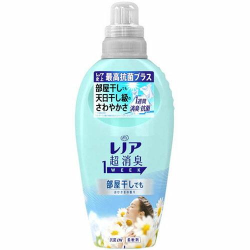 CN48 P&amp;G レノア 超消臭1WEEK 柔軟剤 部屋干しでも おひさまの香り 本体 530ml