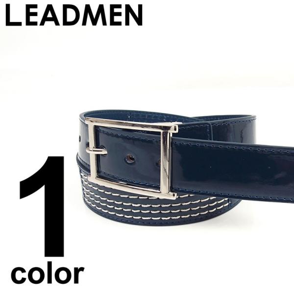 ゴルフ ベルト メンズ ゴルフベルト エナメル ステッチ ゴルフ用品 golf 小物 ホワイト