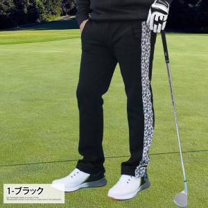 ゴルフパンツ メンズ ゴルフウェア 暖かい 裏...の詳細画像1