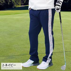 ゴルフパンツ メンズ ゴルフウェア 暖かい 裏...の詳細画像3