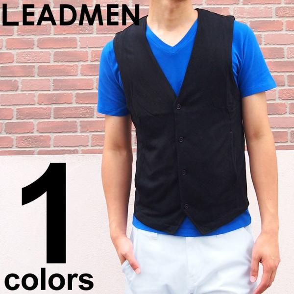 ジレベスト メンズ カットソー カットベスト 無地 ベスト カジュアル メンズカジュアル トップス ...