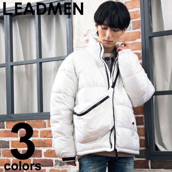 アウター メンズ 中綿ジャケット ブルゾン ジャンパー ワイドシルエット ビッグ シレー加工 中綿コ...