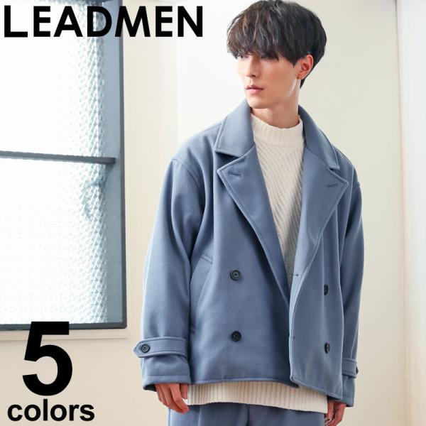 メンズトレンチコート ショートトレンチコート オーバーサイズ  ビッグシルエット ワイドシルエット ...