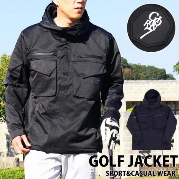 ゴルフ 多機能ポケットジャケット メンズ ゴルフウェア GIORNO SEVEN ジョルノセブン ア...
