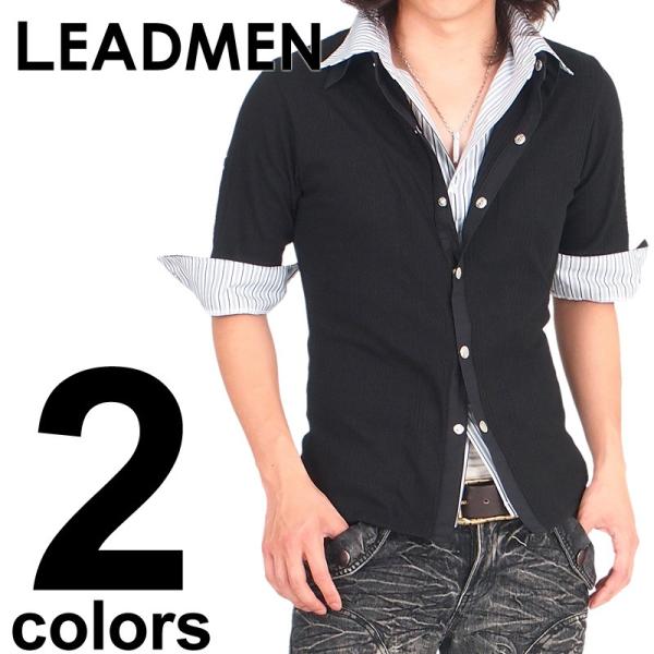 カットソー メンズ ストライプシャツ　 シャツ メンズシャツ メンズファッション 通販