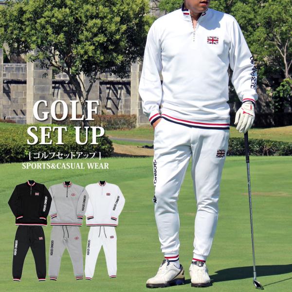 ゴルフウェア セットアップ 上下セット メンズ GIORNO SEVEN ジョルノセブン ゴルフパン...