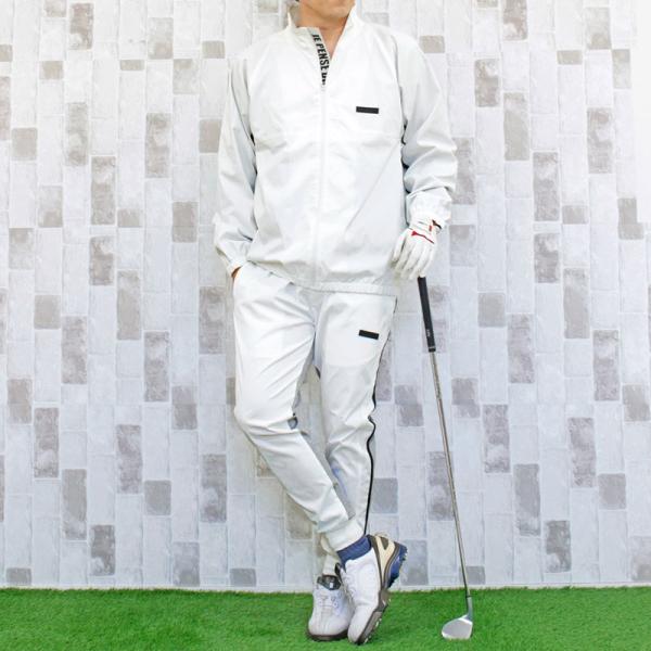ゴルフ セットアップ 上下セット メンズ ゴルフウェア ナイロン ジャケット アウター ゴルフパンツ...