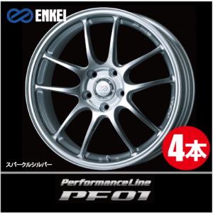 激安特価！ 4本価格 エンケイ パフォーマンスライン PF01 SS 18inch 5H100 7.5J+38 ENKEI Performance Line｜leadone-shop