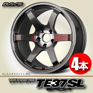 納期確認必須 4本価格 レイズ ボルクレーシング TE37SAGA SL PGカラー 17inch 5H100 9J+44 RAYS VOLK RACING｜leadone-shop