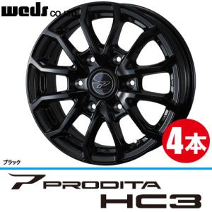 WEDS ホイール4本セット Weds PRODITA HC3 (SIL) 15インチ 6.0J