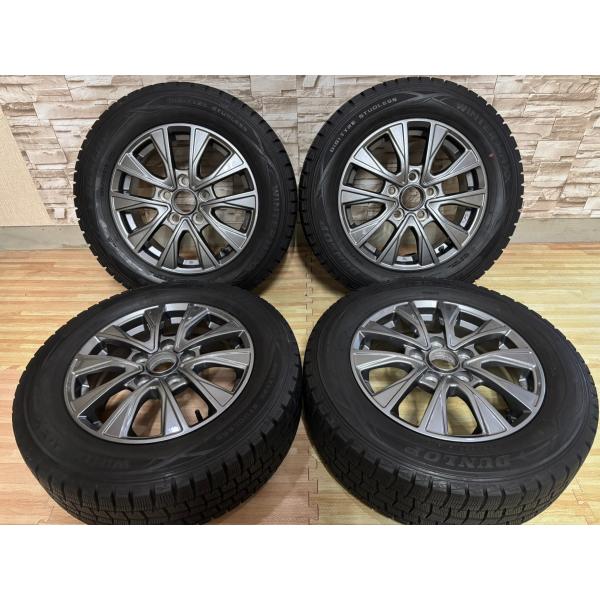 即納 スタッドレス トヨタ専用 LXモード 5H114.3 6J+50 深溝 195/65R15 W...