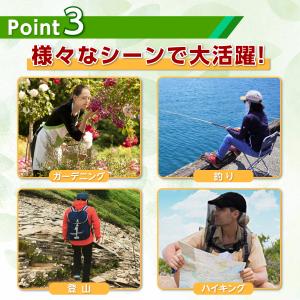 虫よけネット 虫除けネット 顔 頭 網 ネット...の詳細画像4