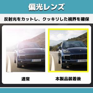 クリップオン サングラス 偏光 調光 釣り 跳...の詳細画像3