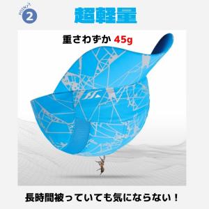 ランニングキャップ キャップ 帽子 深め メン...の詳細画像3