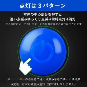 首輪 光る 光る首輪 充電式 LED ペンダン...の詳細画像5