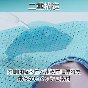 ヘッドバンド ヘアバンド 汗止め メッシュ 冷...の詳細画像4