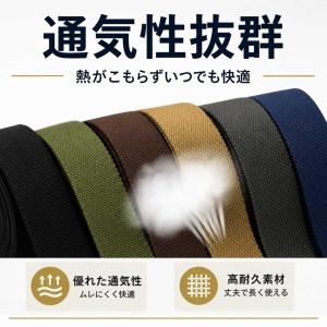 ベルト ゴルフ オートロック メンズ 穴なし ...の詳細画像5