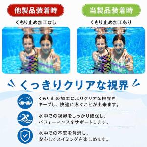 ゴーグル 水泳 ミラーレンズ ミラーゴーグル ...の詳細画像3