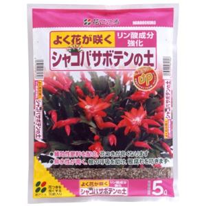 花ごころ シャコバサボテンの土 5L 花付き向上 リン酸 ゼオライト