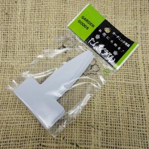 大和プラスチック販売 T型ラベル 大 F-9(10枚入り)　ネームプレート 学校 花育 【4個まで購...