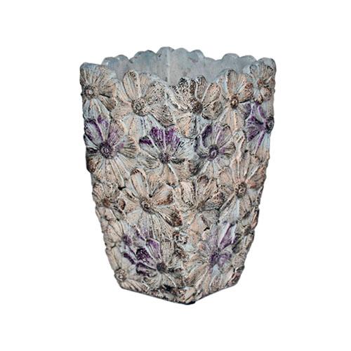 芳樹園 ペタルポット PP-11 シャビーシックなポット インスタ映え 寄せ植え 鉢 セメントポット...