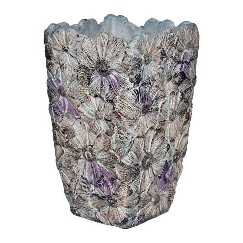 芳樹園 ペタルポット PP-12 シャビーシックなポット インスタ映え 寄せ植え 鉢 セメントポット...