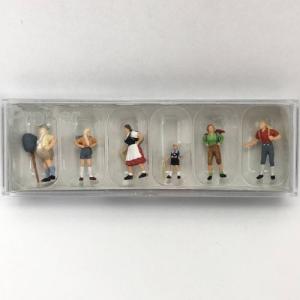 Preiser 1/87 10077 釣り人6体 ミニチュア ジオラマ フィギュア