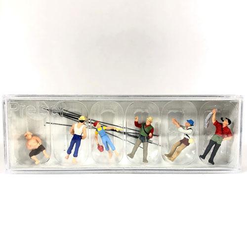 Preiser 1/87 10077 釣り人6体 ミニチュア ジオラマ フィギュア Ｐｒｅｉｓｅｒ