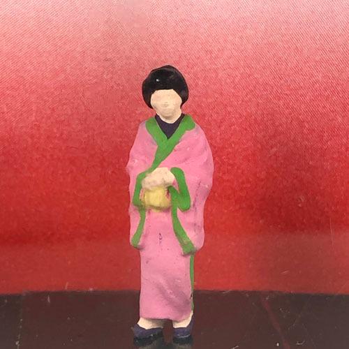 Preiser 1/87 29052 着物の日本女性 ミニチュア ジオラマ フィギュア