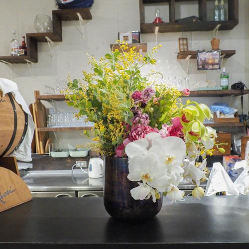 鉢カバー　AM5ベースBK H19 3U00055BK　ポットカバー オシャレ カッコイイ インテリ...