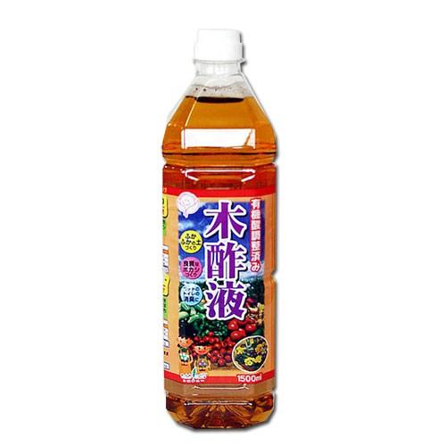 トヨチュー 有機酸調整済み木酢液 1.5L