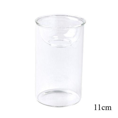 球根　BULB VASE　水栽培ガラスベース クリア　Mサイズ(11cm)　水耕栽培 ヒヤシンス ク...