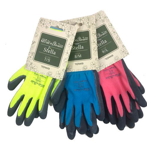 東和コーポレーション WithGarden ステラ S/M/Lサイズ 手袋 オシャレ グローブ カラ...