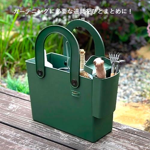 ガーデニング　ガーデンツールバッグ(ポケット付)　バッグ 便利 水洗い 収穫