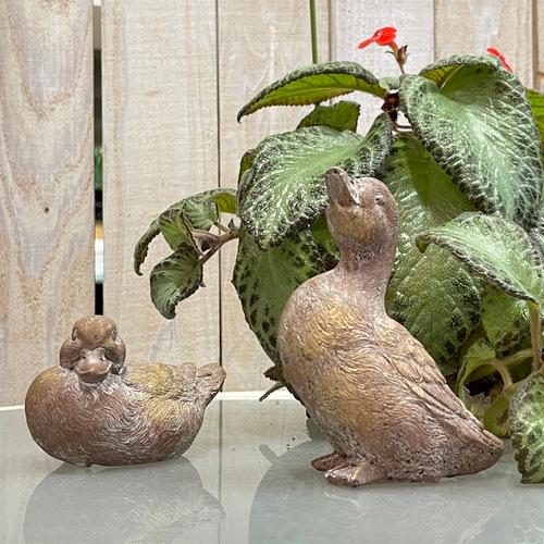 置き物　デコールセメントオブジェ バード　インテリア 鳥　動物 可愛い カワイイ