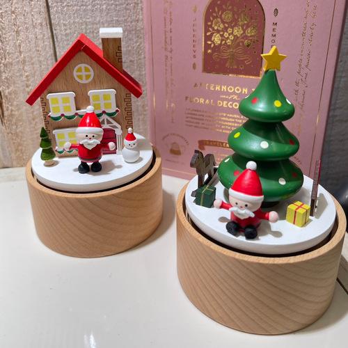 クリスマス　SOW 木製オルゴール　x'mas プレゼント ギフト 贈り物